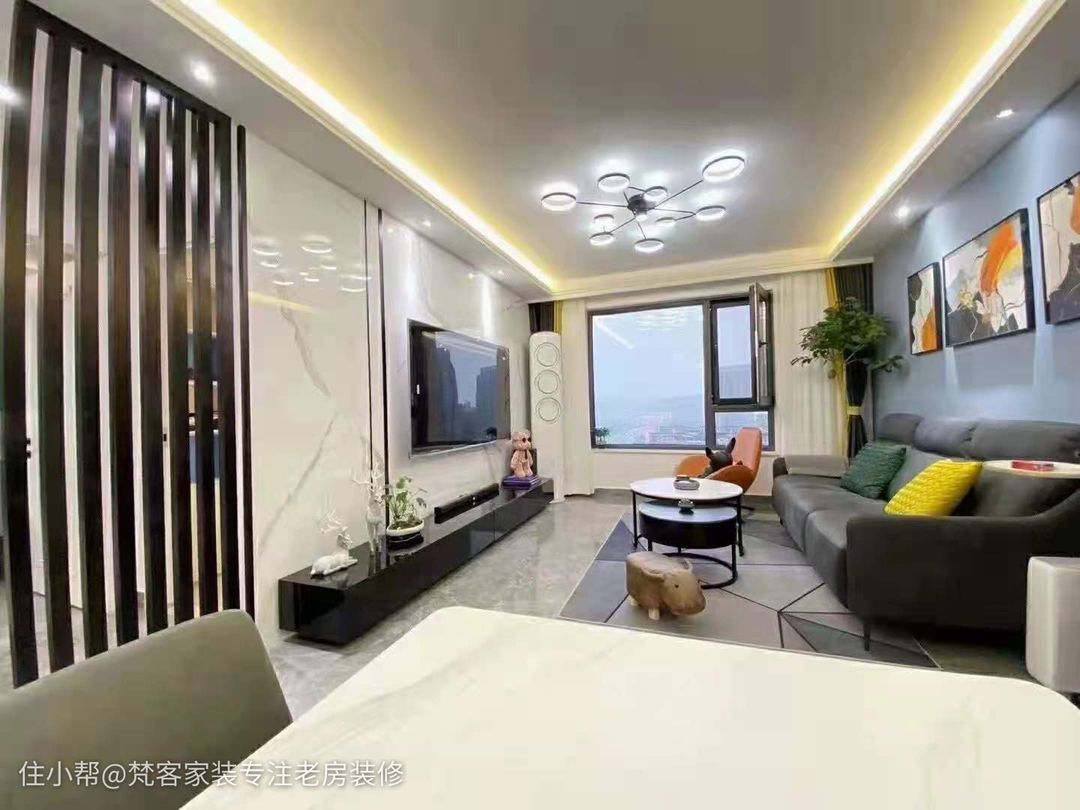 客厅别再乱装了来看Kaiyun 开云体育看2023年流行的客厅装修设计方案吧！(图2)