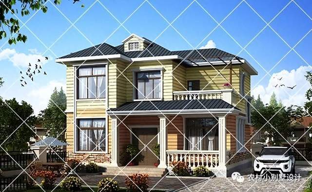 15套农开云体育 开云平台村100平米二层别墅图纸推荐住进去舒适又安心农村自建房(图12)