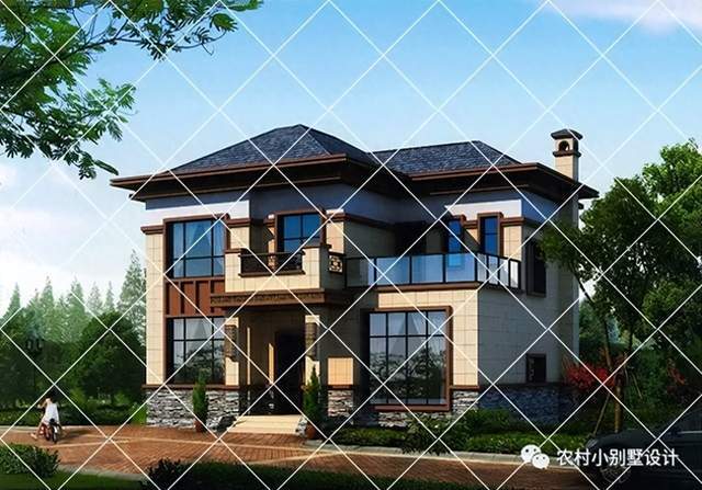15套农开云体育 开云平台村100平米二层别墅图纸推荐住进去舒适又安心农村自建房(图11)