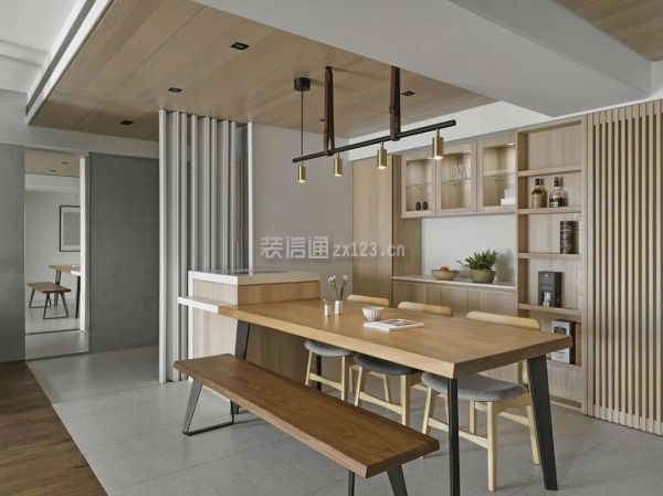 开云体育 开云平台太原生活家装饰公司]150平日式风装修案例原木设计简约温馨!(图2)