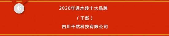 开云APP 开云官网入口2020透水砖十大品牌榜单发布【中国好口碑】(图7)