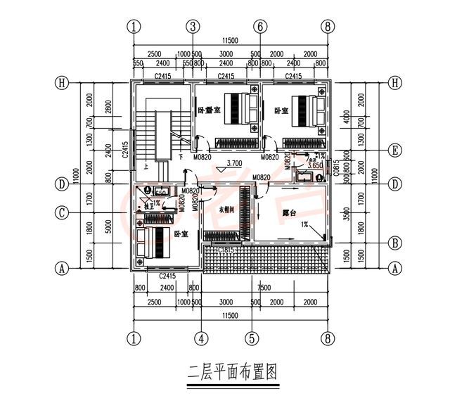 开云体育 开云平台农村自建房设计：简约大气的现代风格最经典二层别墅性价比最高(图4)