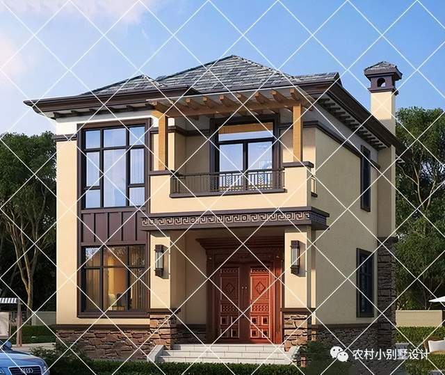 开云APP 开云官网入口预算20万也能建“豪宅”15套小宅基地二层农村自建房别墅设计图(图3)
