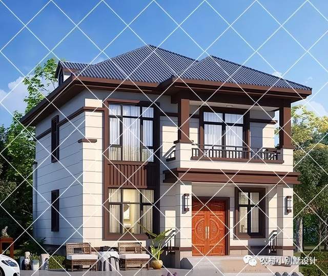 开云APP 开云官网入口预算20万也能建“豪宅”15套小宅基地二层农村自建房别墅设计图(图1)
