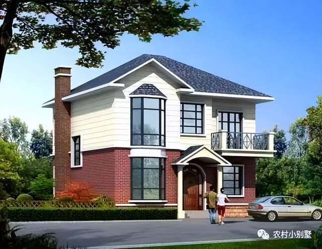 开云APP 开云官网入口预算20万也能建“豪宅”15套小宅基地二层农村自建房别墅设计图(图7)