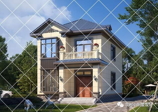 开云APP 开云官网入口预算20万也能建“豪宅”15套小宅基地二层农村自建房别墅设计图(图8)