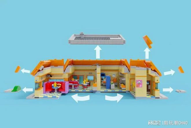 整点汉堡-乐高IDEAS作品《辛普森一家：KURSTY汉堡店》获万票支持开云APP 开云官网入口(图10)